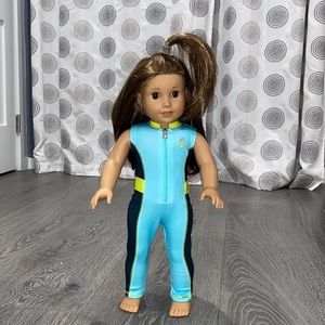 Joss American Girl doll wetsuit